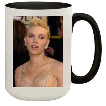 Scarlett Johansson 15oz Colored Inner & Handle Mug