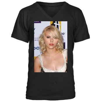 Scarlett Johansson Men's V-Neck T-Shirt