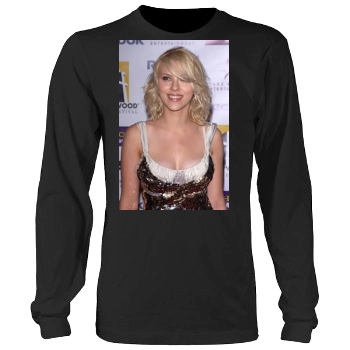 Scarlett Johansson Men's Heavy Long Sleeve TShirt