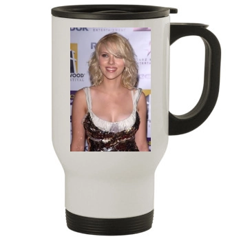 Scarlett Johansson Stainless Steel Travel Mug