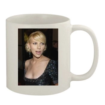 Scarlett Johansson 11oz White Mug