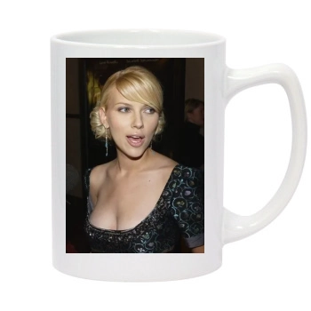 Scarlett Johansson 14oz White Statesman Mug