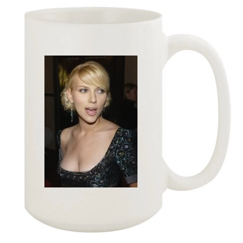 Scarlett Johansson 15oz White Mug