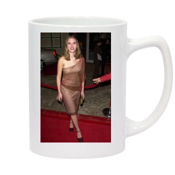 Scarlett Johansson 14oz White Statesman Mug