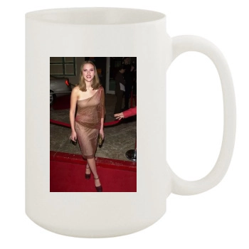 Scarlett Johansson 15oz White Mug