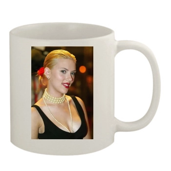 Scarlett Johansson 11oz White Mug