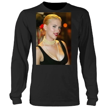 Scarlett Johansson Men's Heavy Long Sleeve TShirt