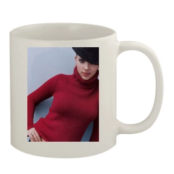 Scarlett Johansson 11oz White Mug