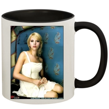 Scarlett Johansson 11oz Colored Inner & Handle Mug