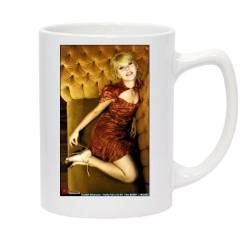 Scarlett Johansson 14oz White Statesman Mug