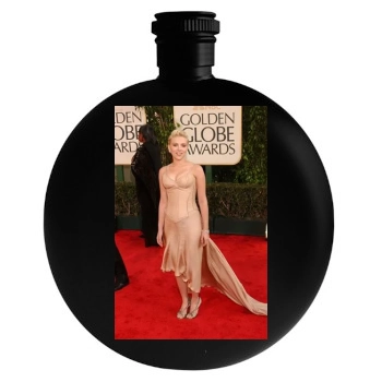 Scarlett Johansson Round Flask