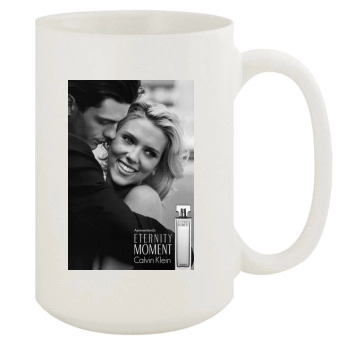 Scarlett Johansson 15oz White Mug