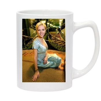 Scarlett Johansson 14oz White Statesman Mug