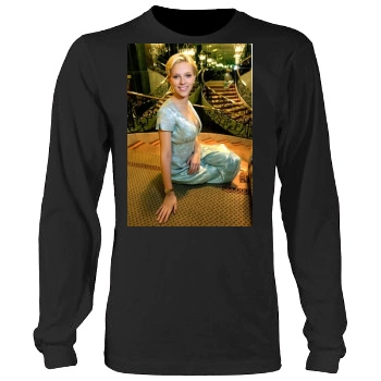 Scarlett Johansson Men's Heavy Long Sleeve TShirt