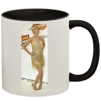 Scarlett Johansson 11oz Colored Inner & Handle Mug