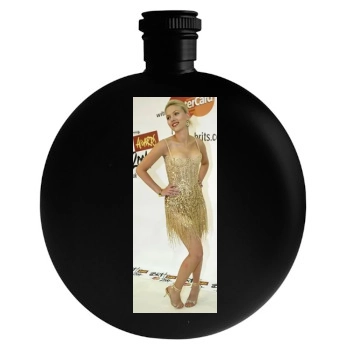 Scarlett Johansson Round Flask