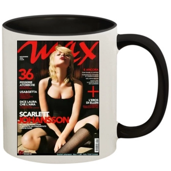 Scarlett Johansson 11oz Colored Inner & Handle Mug