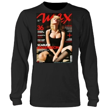 Scarlett Johansson Men's Heavy Long Sleeve TShirt