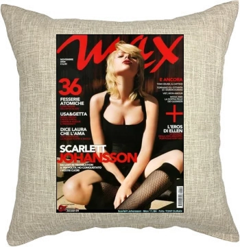 Scarlett Johansson Pillow