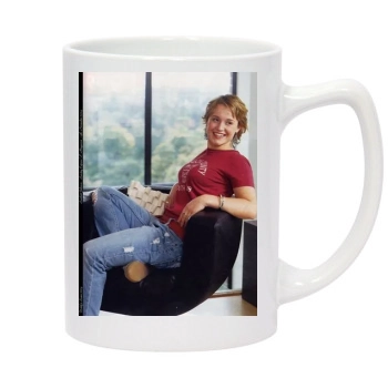 Scarlett Johansson 14oz White Statesman Mug