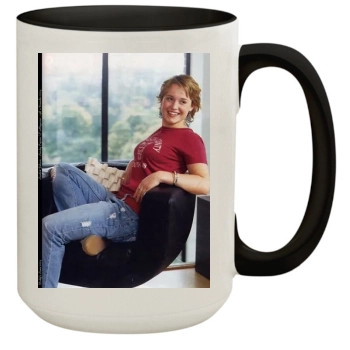 Scarlett Johansson 15oz Colored Inner & Handle Mug