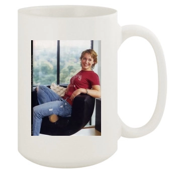 Scarlett Johansson 15oz White Mug