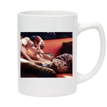 Scarlett Johansson 14oz White Statesman Mug