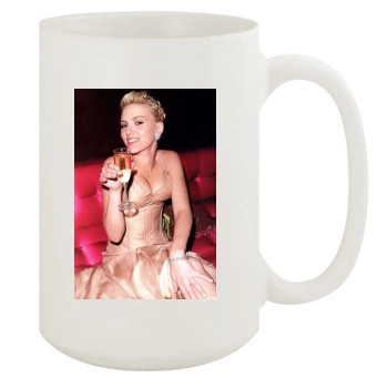 Scarlett Johansson 15oz White Mug