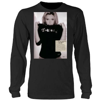 Scarlett Johansson Men's Heavy Long Sleeve TShirt