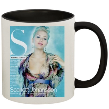 Scarlett Johansson 11oz Colored Inner & Handle Mug