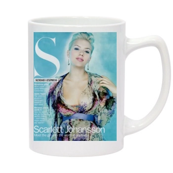 Scarlett Johansson 14oz White Statesman Mug