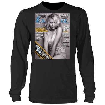 Scarlett Johansson Men's Heavy Long Sleeve TShirt