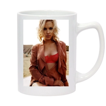 Scarlett Johansson 14oz White Statesman Mug