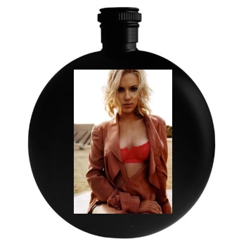 Scarlett Johansson Round Flask