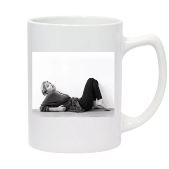 Scarlett Johansson 14oz White Statesman Mug