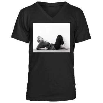 Scarlett Johansson Men's V-Neck T-Shirt