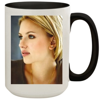 Scarlett Johansson 15oz Colored Inner & Handle Mug