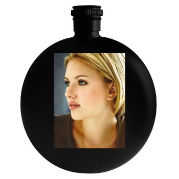 Scarlett Johansson Round Flask