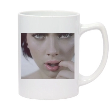 Scarlett Johansson 14oz White Statesman Mug