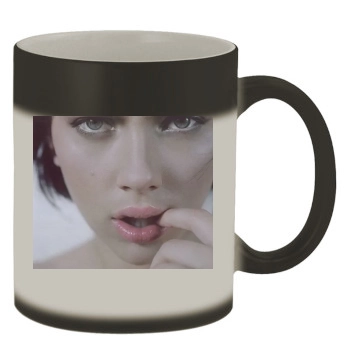 Scarlett Johansson Color Changing Mug