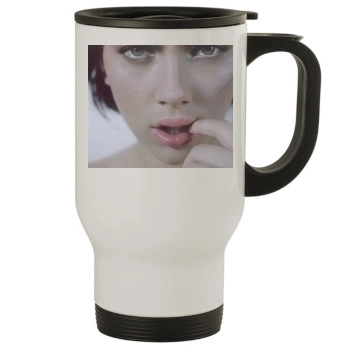 Scarlett Johansson Stainless Steel Travel Mug