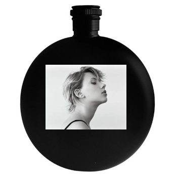 Scarlett Johansson Round Flask