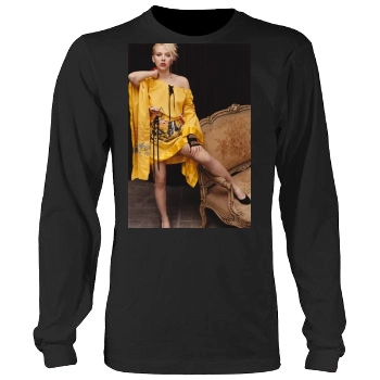 Scarlett Johansson Men's Heavy Long Sleeve TShirt