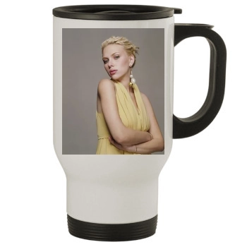 Scarlett Johansson Stainless Steel Travel Mug