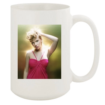 Scarlett Johansson 15oz White Mug