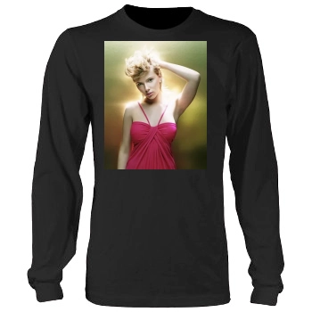 Scarlett Johansson Men's Heavy Long Sleeve TShirt