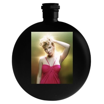 Scarlett Johansson Round Flask