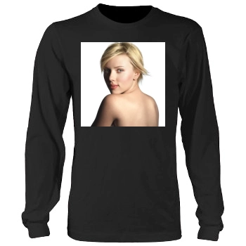 Scarlett Johansson Men's Heavy Long Sleeve TShirt