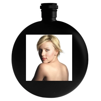 Scarlett Johansson Round Flask