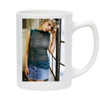 Scarlett Johansson 14oz White Statesman Mug